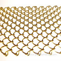 Decorative Gold Metal Mesh Curtain
